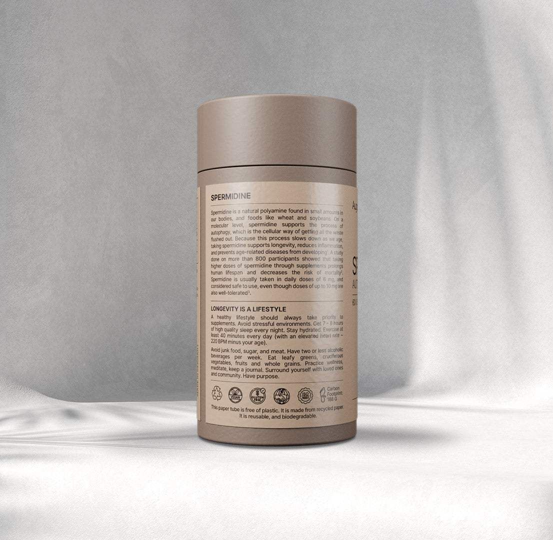 Spermidina - capsule 3mg - susține procesul de autofagie