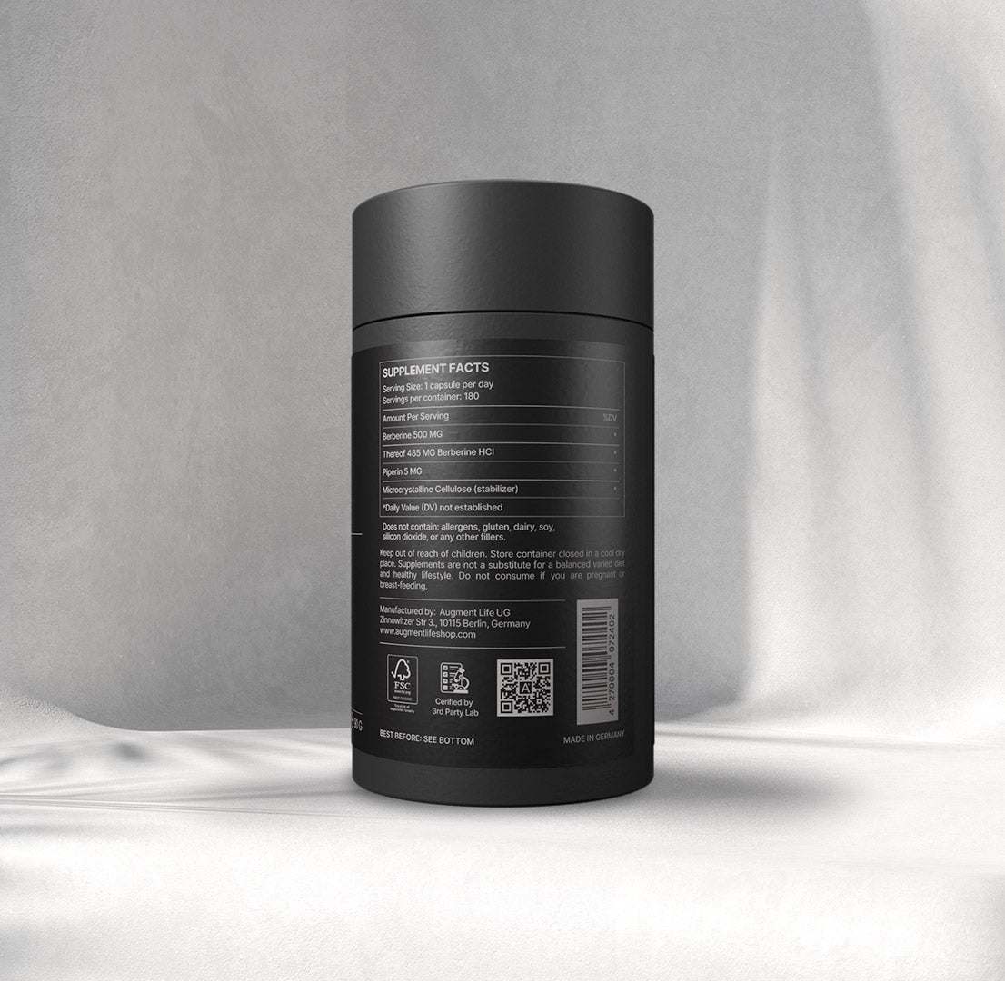 Berberina - 500 mg - Berberis Aristata - Supliment - onepercent
