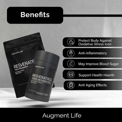 Resveratrol - Capsule -> 99,5% Pur cu Piperin